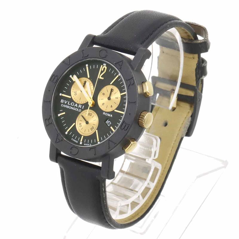 Bvlgari Chronograph Roma 999 Pieces Limited Watch Black