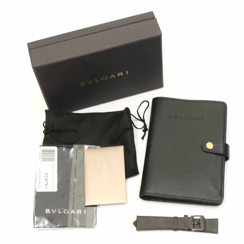 Bvlgari Solotempo Watch Date Navy Automatic Winding