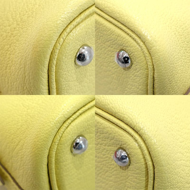 Hermes Bolide Mini Manufactured Chevre Lime Handbag