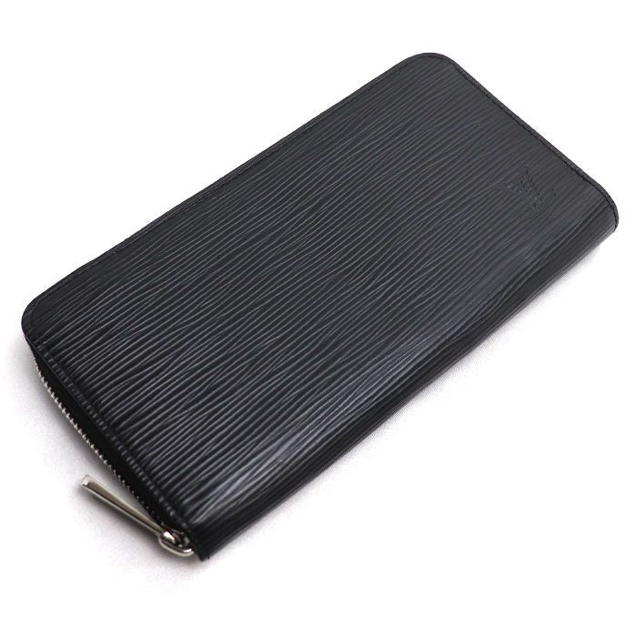 Louis Vuitton Zippy Wallet Zip Around Epi Black