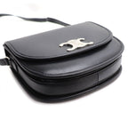 Celine Besace Triomphe Shoulder Bag Black