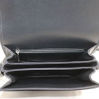 Celine Besace Triomphe Shoulder Bag Black