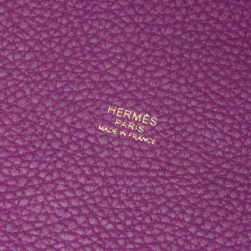 Hermes Picotin Lock 18 PM Hand Bag Taurillon Clemence Anemone Gold