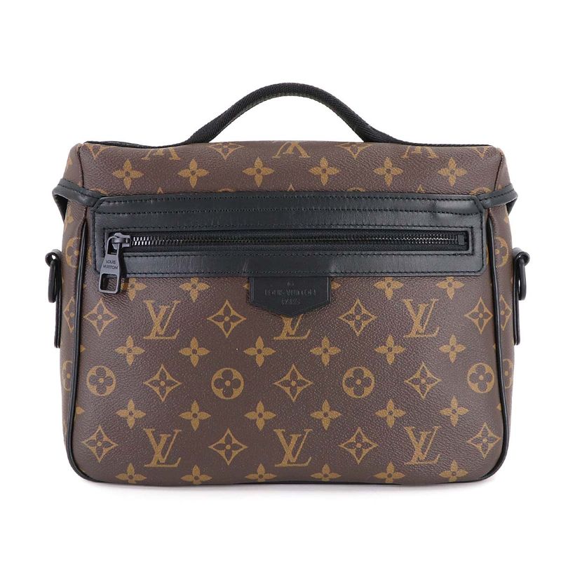 Louis Vuitton Monogram Macassar LV Trail Messenger 2-Way Bag