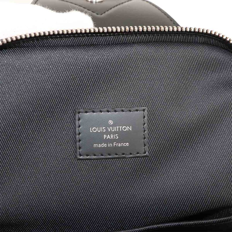 Louis Vuitton Damier Graphite Avenue Ring Body Shoulder Bag Black