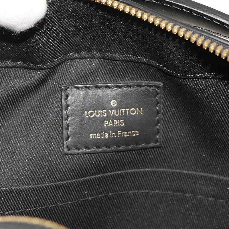 Louis Vuitton Monogram Saintonge Shoulder Bag Leather Noir Black
