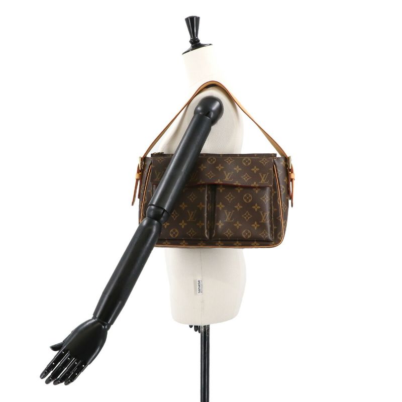 Louis Vuitton Monogram Viva-Cite GM Shoulder Bag Brown Main Item :monogram