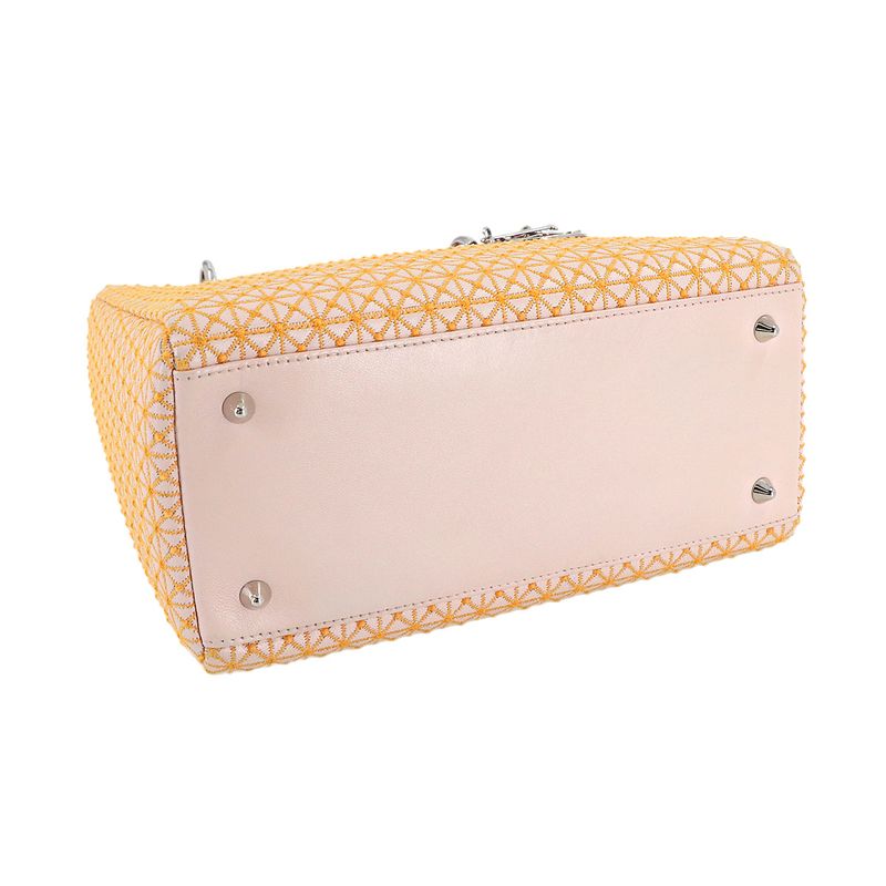 Dior 2-Way Bag Leather Main Item: Pink Orange