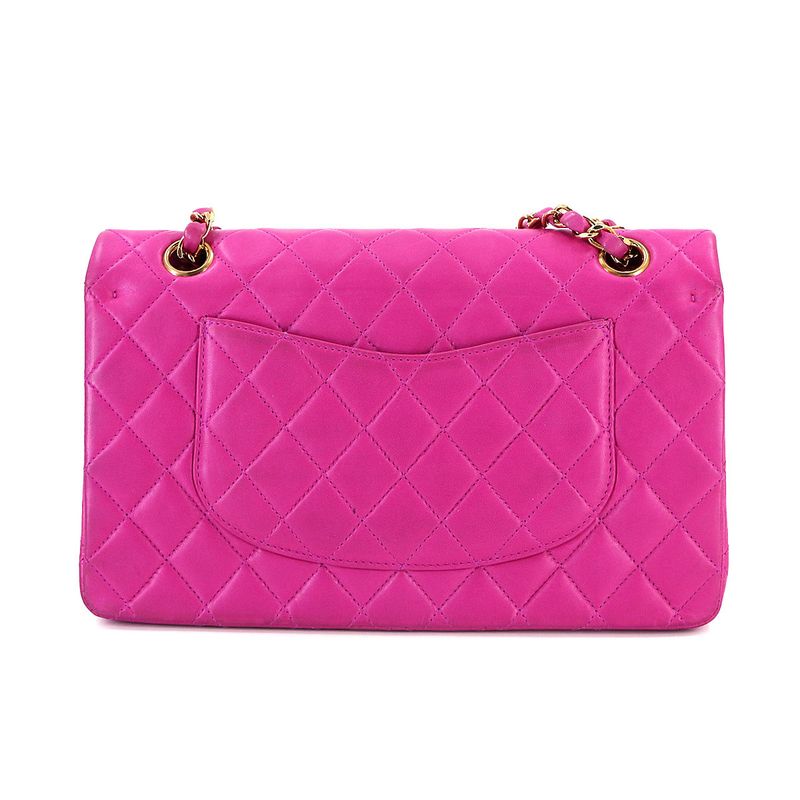 Chanel Quilted 25 Chain Shoulder Bag Lambskin Pink Gold Main Item: