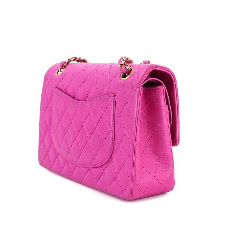 Chanel Quilted 25 Chain Shoulder Bag Lambskin Pink Gold Main Item: