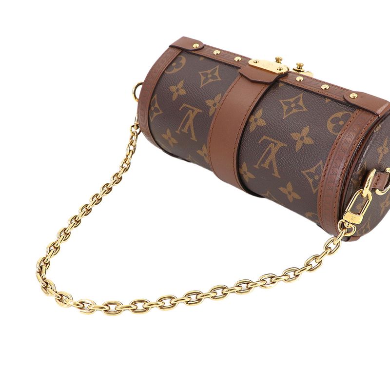 Louis Vuitton Monogram Papillon Trunk Shoulder Bag Brown Main Item :monogram