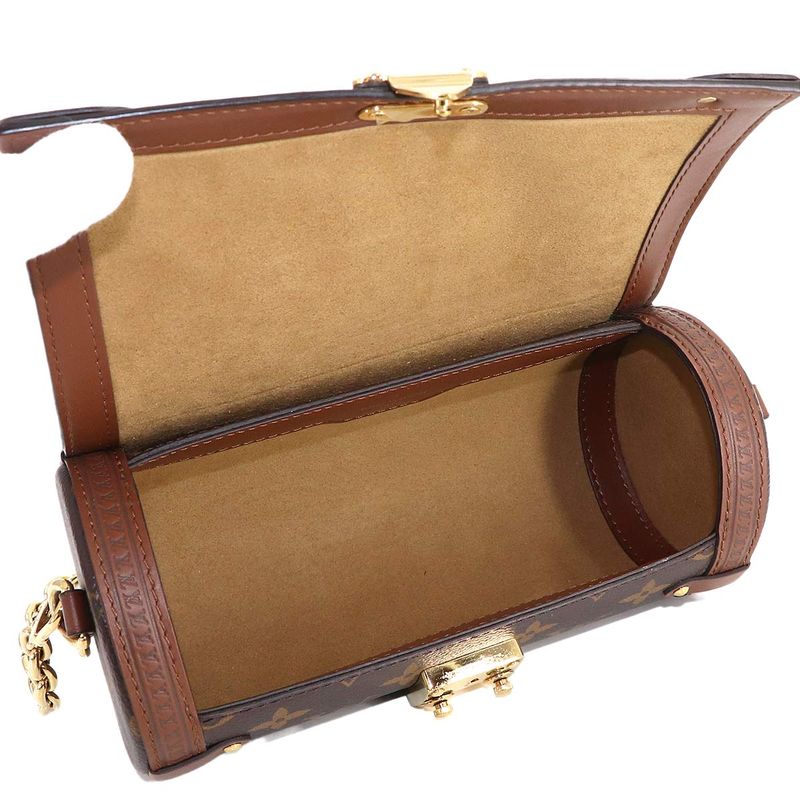 Louis Vuitton Monogram Papillon Trunk Shoulder Bag Brown Main Item :monogram