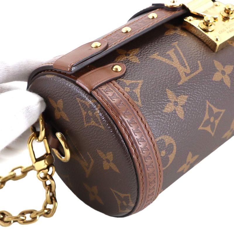 Louis Vuitton Monogram Papillon Trunk Shoulder Bag Brown Main Item :monogram