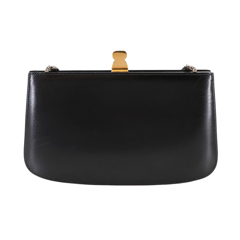 Hermes Sac Amaris Champagne Shoulder Bag Box Calf Black Main Item: