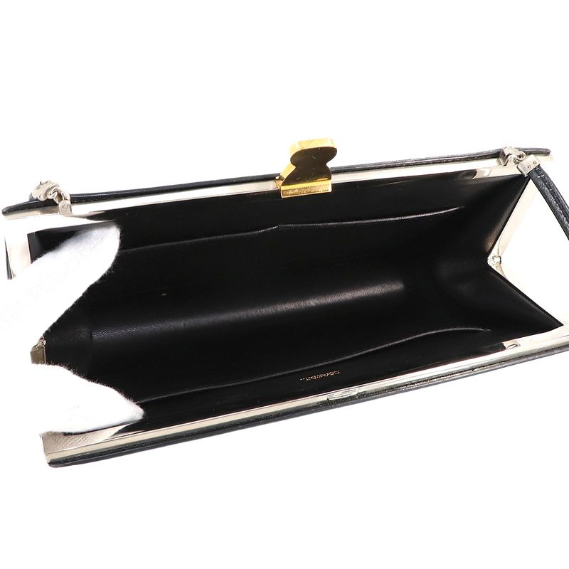 Hermes Sac Amaris Champagne Shoulder Bag Box Calf Black Main Item: