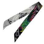 Hermes Twill Scarf Silk Mythiques Phoenix Iage Multicolor