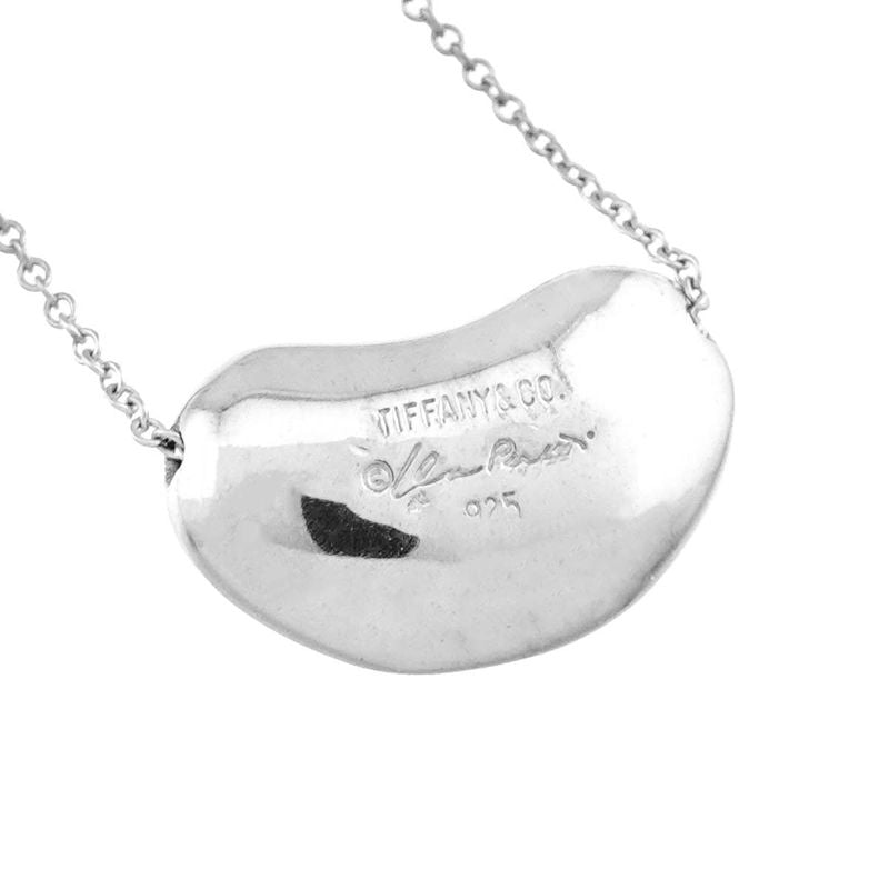 Tiffany & Co. Bean Necklace 925 Sterling Silver