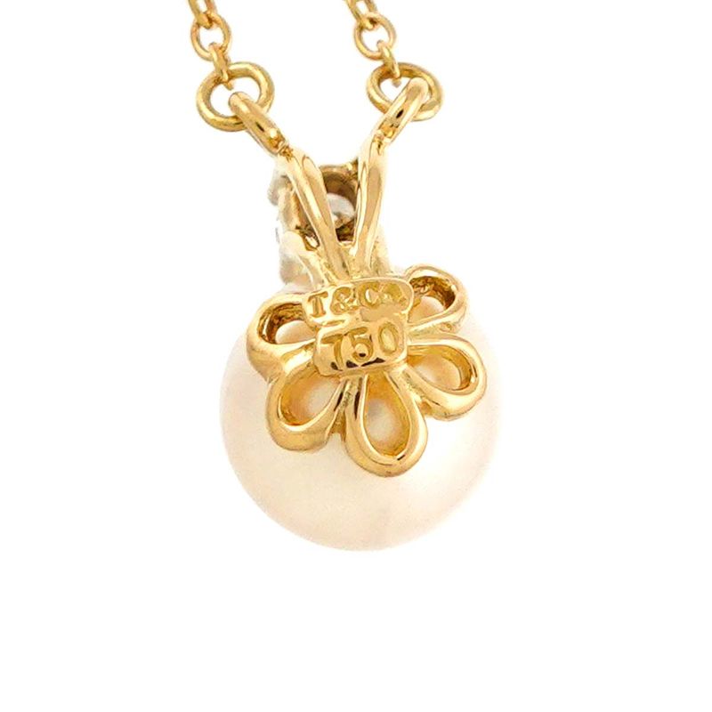 Tiffany & Co. Akoya Pearl Diamond Necklace