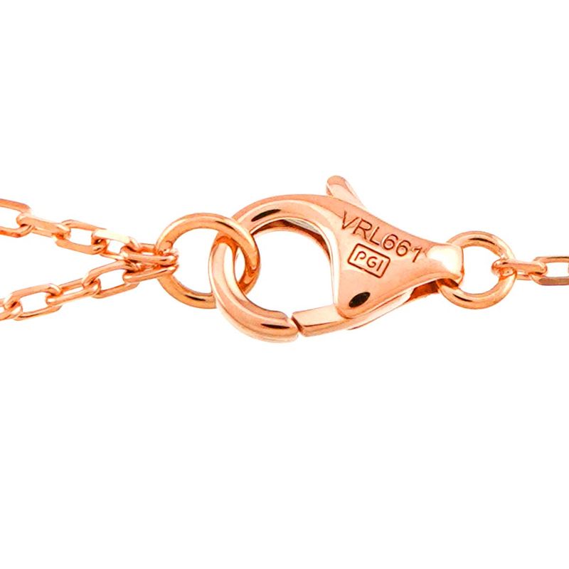 Cartier Dame Diamond Necklace Small SM 18K PG 750 Diamant