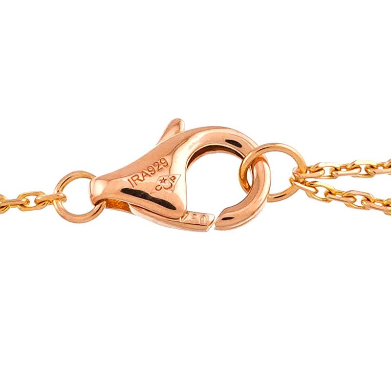 Cartier Dame Diamond Necklace XS 18K PG Pink Gold 750 Diamant