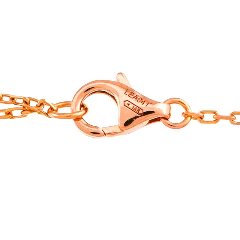 Cartier Dame Diamond Necklace Small SM 18K PG 750 Diamant