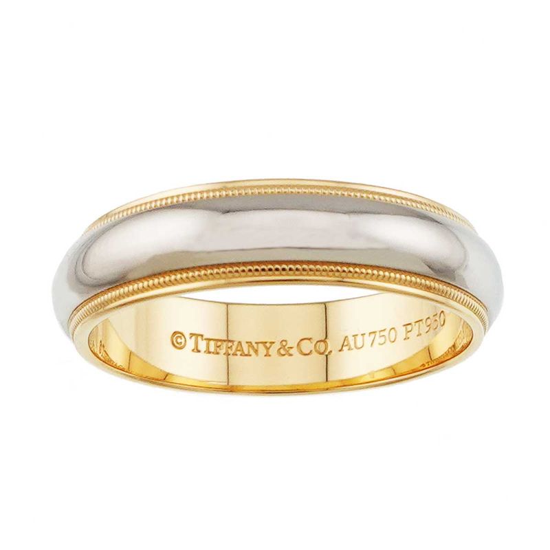 Tiffany & Co. Milgrain Band Ring Width