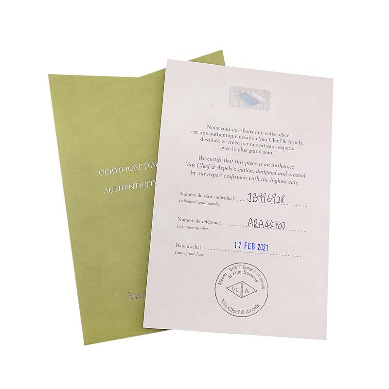 Van Cleef & Arpels Vintage Alhambra Shell Necklace 18K YG