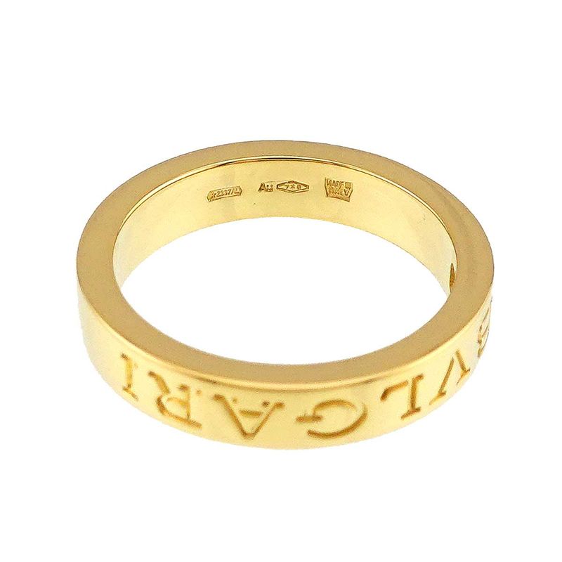 Bvlgari Essential Ring Diamond 18K YG Yellow Gold