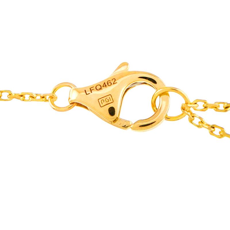 Cartier Dame Diamond Necklace XS 18K YG Yellow Gold 750 Diamant