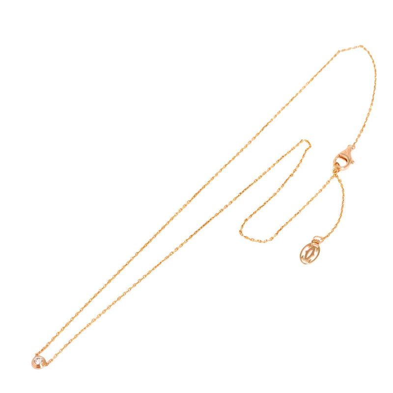 Cartier Dame Diamond Necklace XS 18K PG Pink Gold 750 Diamant