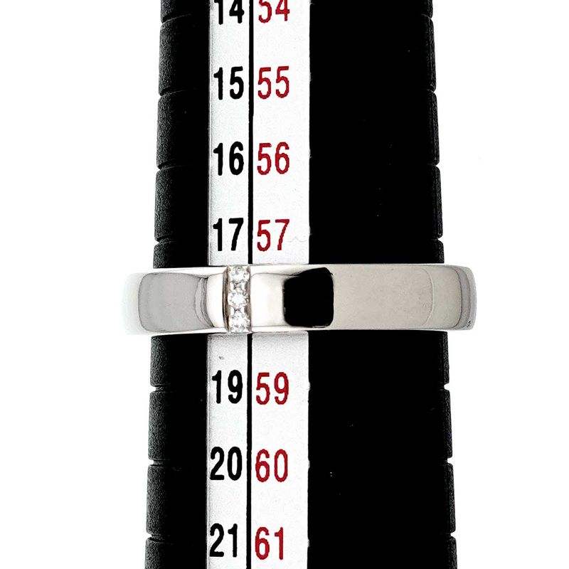 Harry Winston Three Stone Diamond Ring Pt Platinum