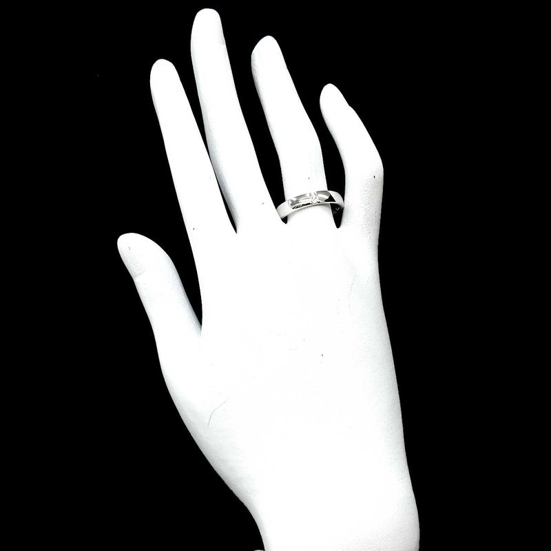 Harry Winston Three Stone Diamond Ring Pt Platinum