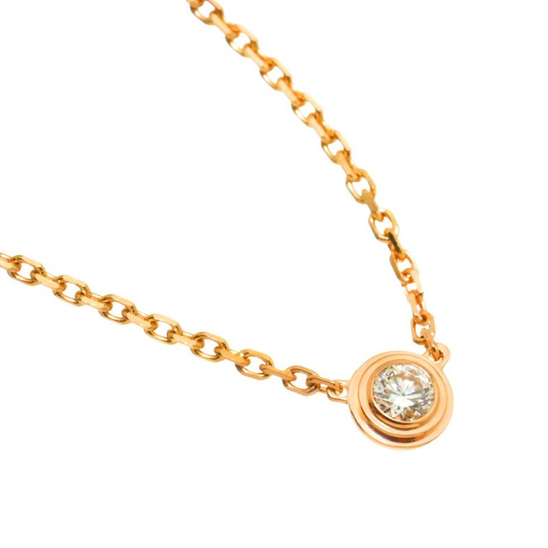 Cartier Dame Diamond Necklace XS 18K PG Pink Gold 750 Diamant