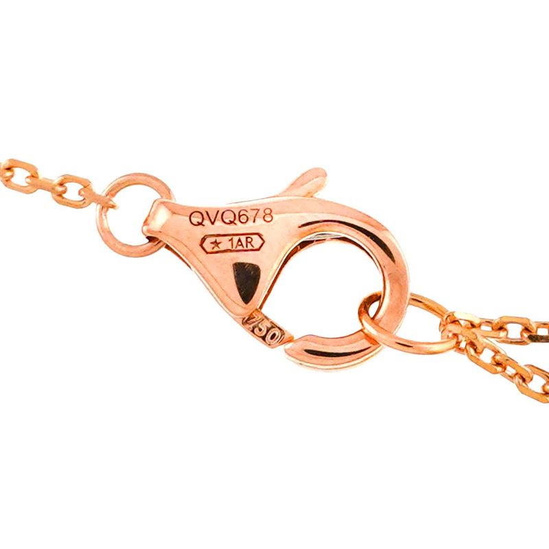 Cartier Dame Diamond Necklace XS 18K PG Pink Gold 750 Diamant