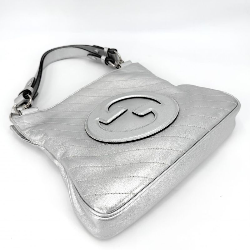 Gucci 2-Way Blondie Small Tote Chain Shoulder Bag