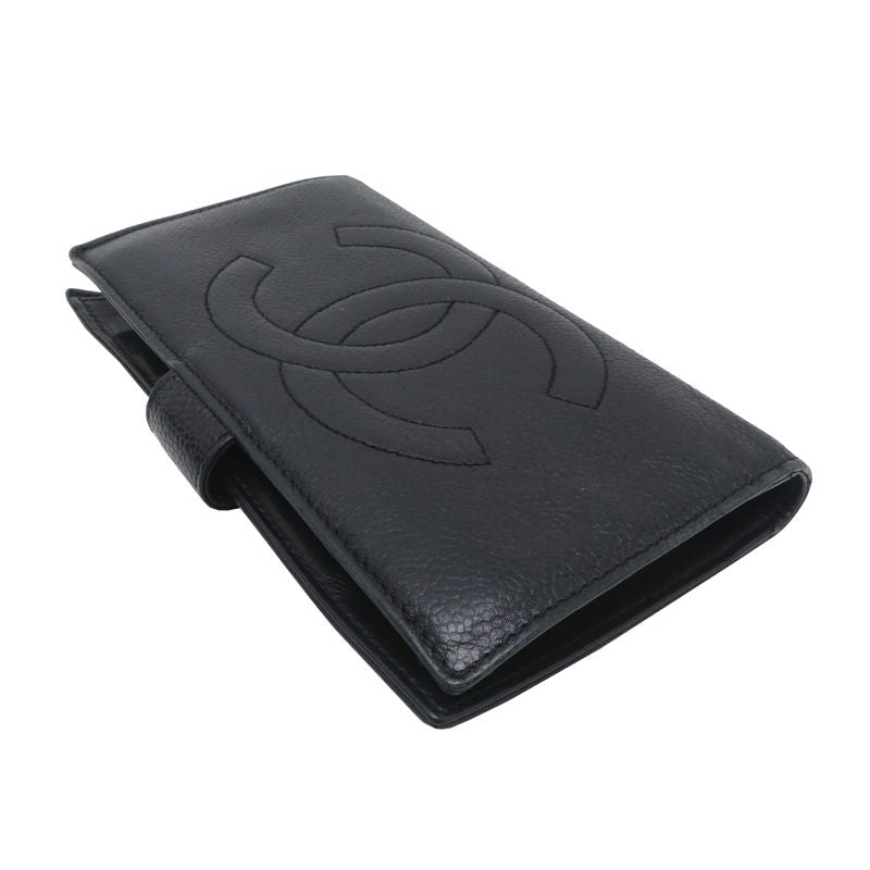 Chanel Wallet Caviar Black