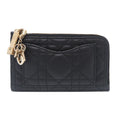 Dior Card Case Lambskin Black