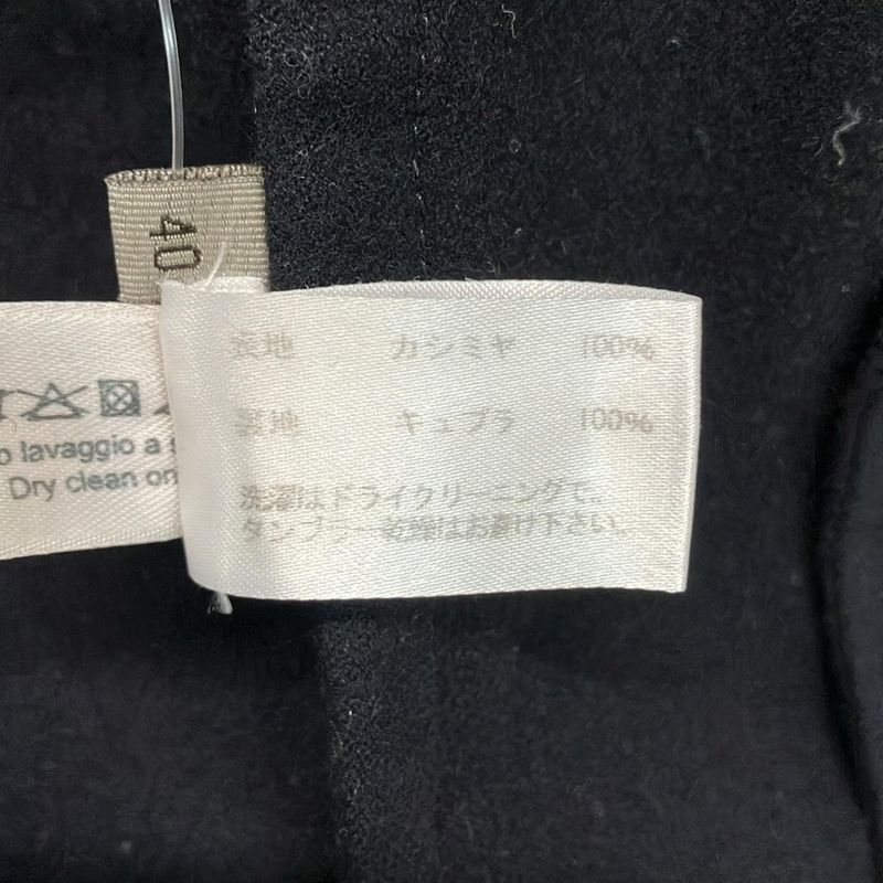 Bottega Veneta Jacket 40 M Dark Navy Long Sleeve Cashmere