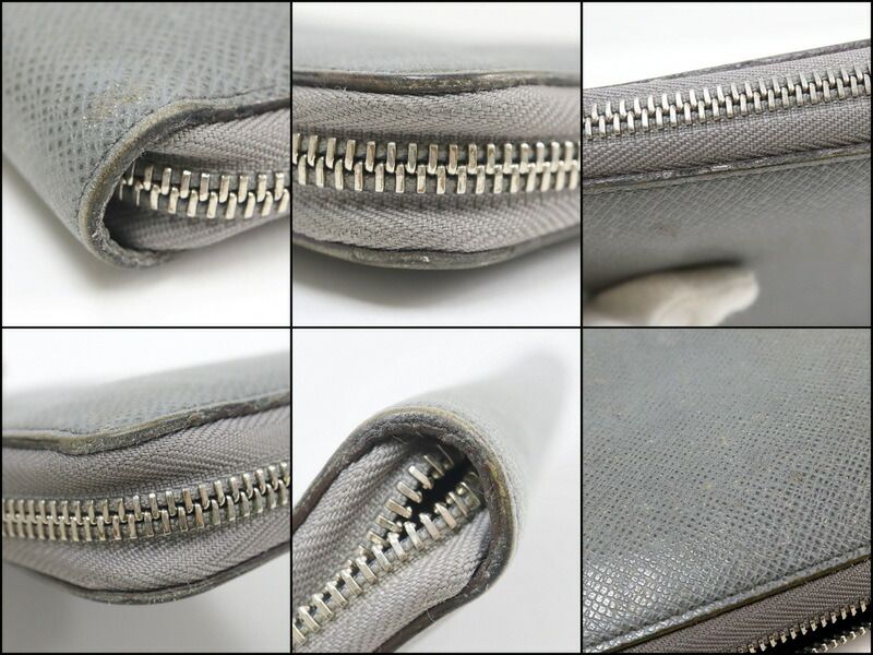 Louis Vuitton Zippy Organizer Wallet Taiga Glacier : Gracia