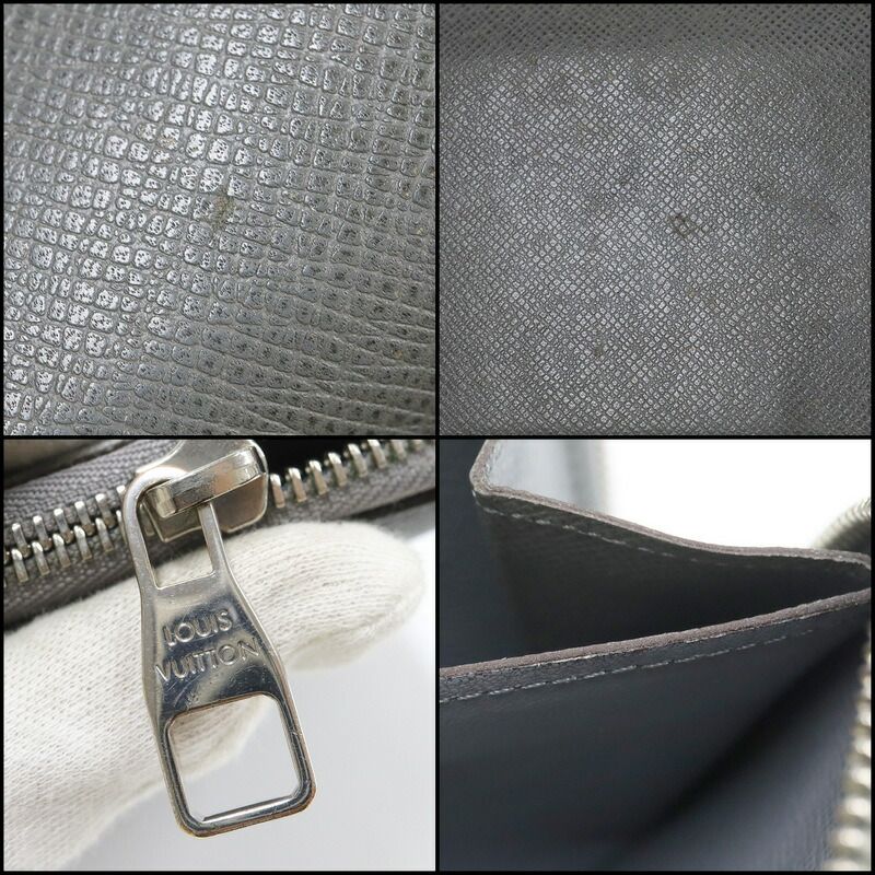 Louis Vuitton Zippy Organizer Wallet Taiga Glacier : Gracia