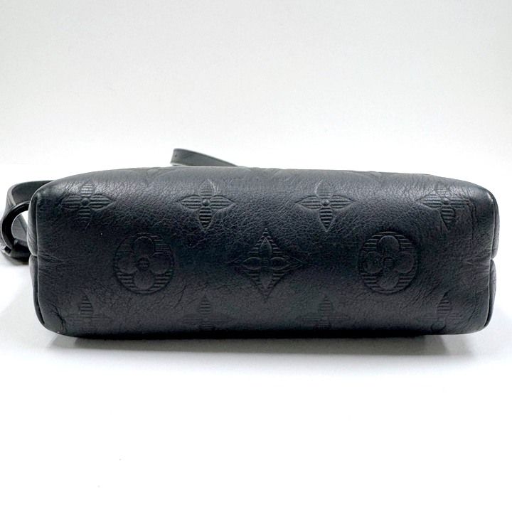 Louis Vuitton Pulse Wearable Wallet Monogram Shadow Black