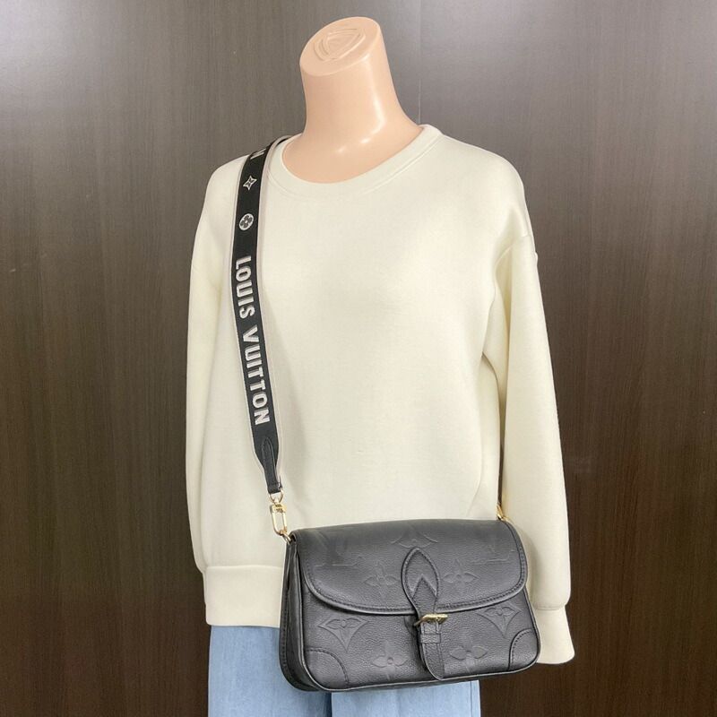 Louis Vuitton Diane 2-Way Shoulder Bag Monogram :noir Black