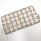 Louis Vuitton Studded Zippy Wallet Damier Azur