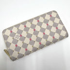 Louis Vuitton Studded Zippy Wallet Damier Azur