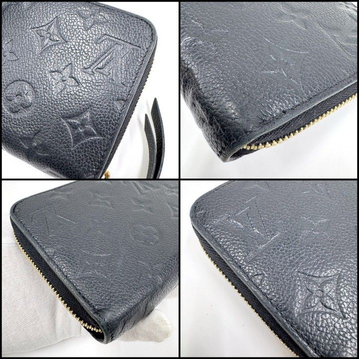 Louis Vuitton Zippy Wallet Monogram Empreinte Noir Black :noir
