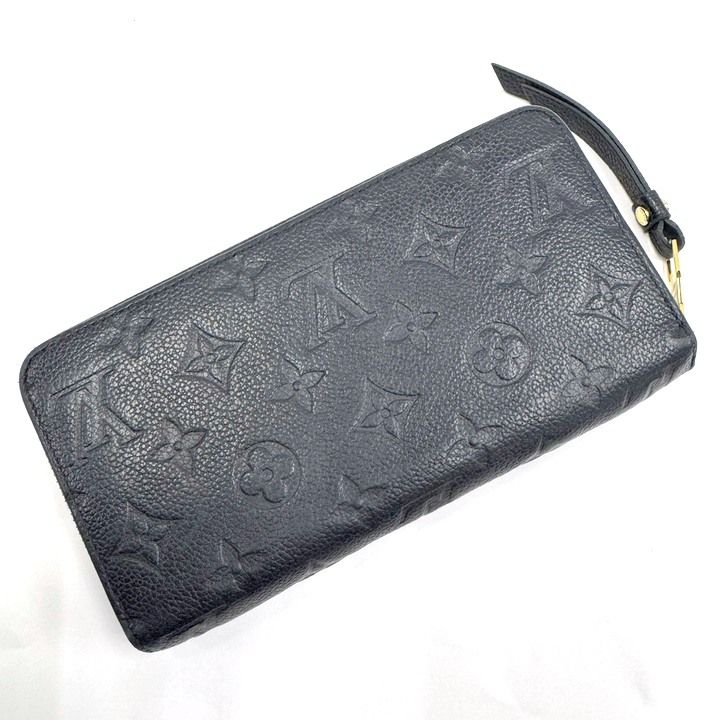 Louis Vuitton Zippy Wallet Monogram Empreinte Noir Black :noir