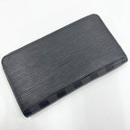 Louis Vuitton Zippy Organizer NM Wallet Epi Damier Graphite Taiga Outside: Navy Black