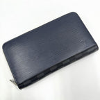 Louis Vuitton Zippy Organizer NM Wallet Epi Damier Graphite Taiga Outside: Navy Black