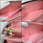 Louis Vuitton Zippy Wallet Monogram Jungle Dot Brown Pink