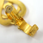 Chanel Vintage CC Logo Earrings Motif